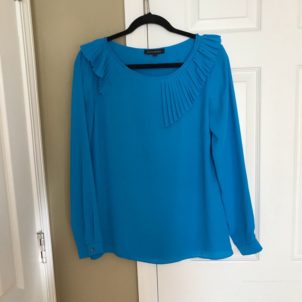 Banana Republic asymmetric shirt